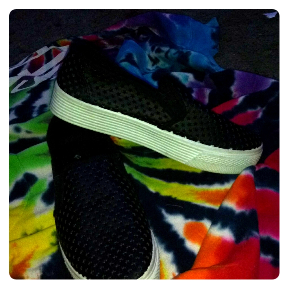 Black shoes